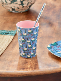 Rice Melamine Cup - Swan Lake Print - 400 ml