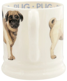 Emma Bridgewater Dogs - Pug - 1/2 Pint Mug