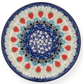 Bunzlau Cake Dish Ø 16 cm Strawberry -Limited Edition-