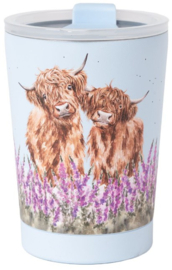 Wrendale Designs Thermal Travel Cup 'Highland Cow'