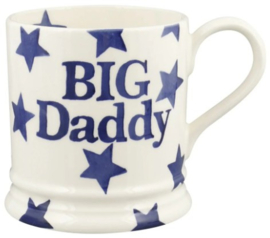 Emma Bridgewater - Big Blue Star - Big Daddy - 1 Pint Mug