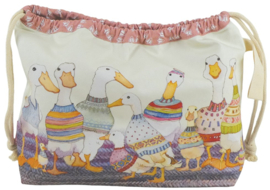 Emma Ball Drawstring Bag - Dapper Ducks