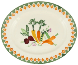 Emma Bridgewater Kitchen Garden - Carrots & Beets - Medium Oval Platter