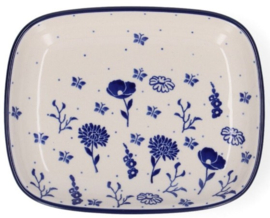 Bunzlau Tray Small 15 x 18,5 cm - Flower Festival
