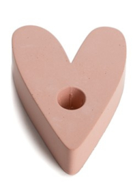 Rustik Lys - Mini Kandelaar - Heart - Blossom