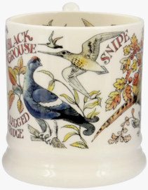 Emma Bridgewater In the Woods Red Grouse 1/2 Pint Mug