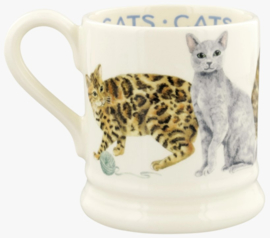 Emma Bridgewater Cats Cats All Over 1/2 Pint Mug