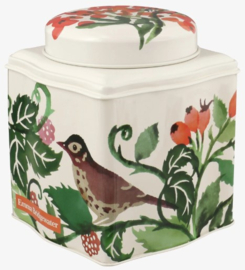 Emma Bridgewater Autumn Hedgerow Dome Lid Curved Tin Caddy