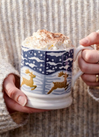 Emma Bridgewater - Christmas Icons - Deer - 1/2 Pint Mug