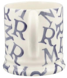 Emma Bridgewater M.R. Blue - 1/2 Pint Mug *b-keuze*