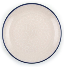 Bunzlau Plate Ø 26,5 cm White Lace