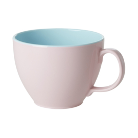 Rice Melamine Mug 550 ml - Soft Pink