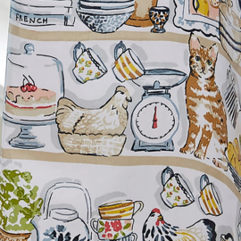 Ulster Weavers Biodegradable PVC Apron - Pantry Cats
