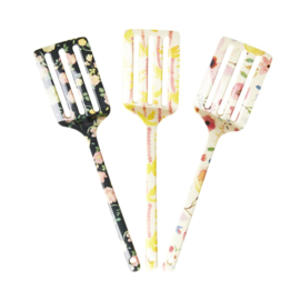 Rice Melamine Spatula - 3 Assorted Happy 21 Prints