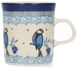 Bunzlau Straight Mug 160 ml Blue Bird -Limited Edition-