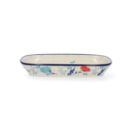 Bunzlau Tray Small 15 x 18,5 cm - Flower Field -Limited Edition-