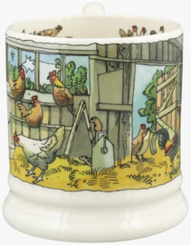 Emma Bridgewater In The Hen House 1/2 Pint Mug