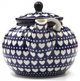 Bunzlau Teapot 2000 ml Blue Valentine