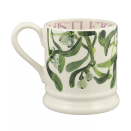 Emma Bridgewater Flowers - Mistletoe 1/2 Pint Mug