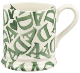 Emma Bridgewater D.A.D Green - 1/2 Pint Mug *b-keuze*