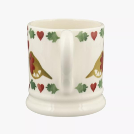 Emma Bridgewater Christmas Joy Robin 1/2 Pint Mug