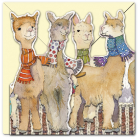 Emma Ball Fold Greetings Card - Other Woollies