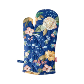 Rice Oven Mitten - Selma's Fall Flower Print