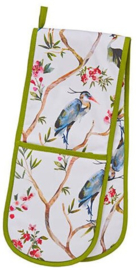 Ulster Weavers Double Oven Glove - Oriental Birds