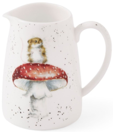 Wrendale Designs Posy Jug 'He's a Fun-gi' Mouse