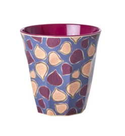 Rice Medium Melamine Cup - Figs in Love Print