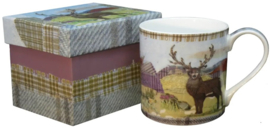 Emma Ball Mug with Gift Box - Tweedie -mok met ovaal oor-