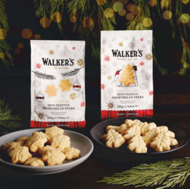 Walkers Mini Shortbread - Festive Trees - zakje 125g