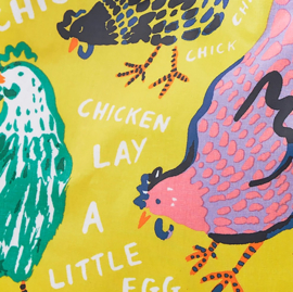 Ulster Weavers Small PVC Shopper Bag - Chick Chicken