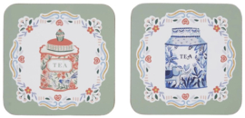 Ulster Weavers Coasters - Tea Tins - set of 4-