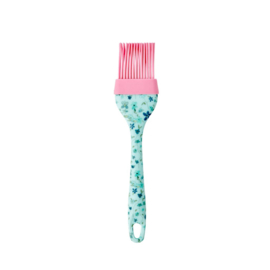 Rice Silicone Kitchen Basting Brush in Blue Floral