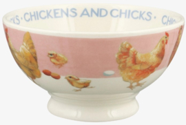 Emma Bridgewater Bright New Morning - Chickens & Chicks French Bowl