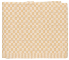 Bunzlau Tea Towel Small Check Yellow