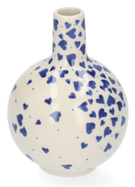 Bunzlau Vase Sprout 420 ml - Hearts -Limited Edition-