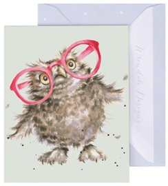 Wrendale Designs 'Spectacular' Owl - miniature card