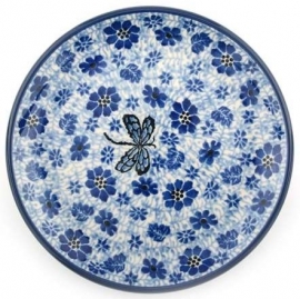 Bunzlau Cake Dish Ø 16 cm - Dragonfly