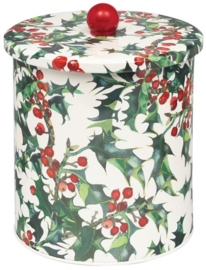 Emma Bridgewater Holly - Biscuit Barrel