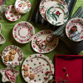 Emma Bridgewater Christmas Joy Mince Pies 8 1/2 Inch Plate