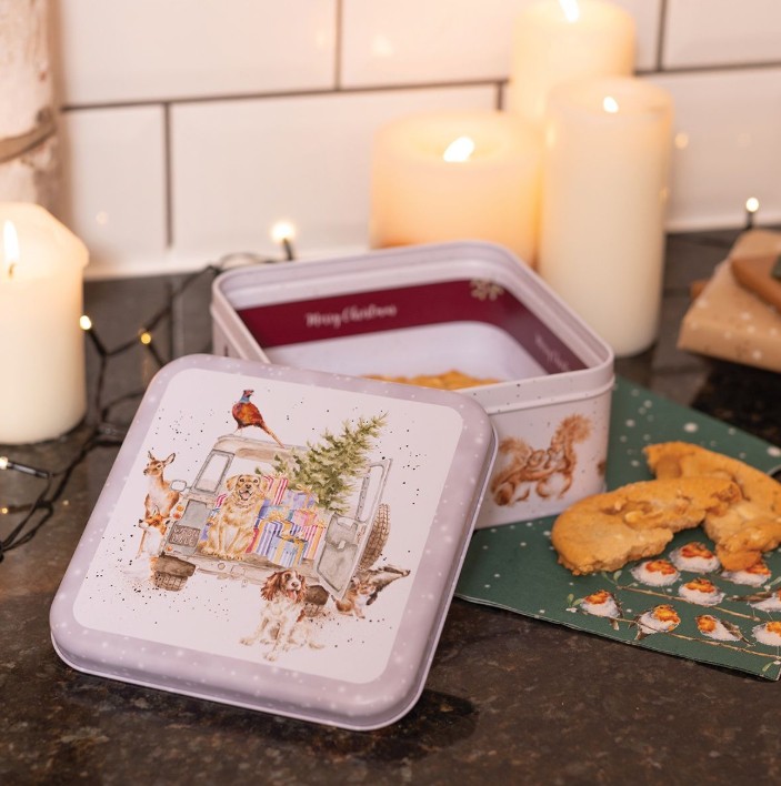 Wrendale Designs Christmas Tin 'Winter Woodland'