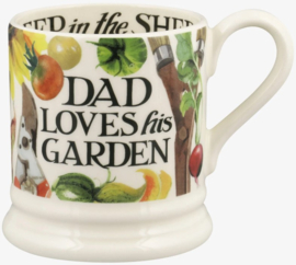 Emma Bridgewater Dad Loves His Garden - 1/2 Pint Mug