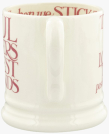 Emma Bridgewater Pink Toast Soul Sisters 1/2 Pint Mug