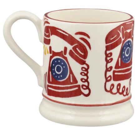 Emma Bridgewater Telephone - 1/2 Pint Mug