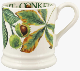 Emma Bridgewater Trees & Leaves Horse Chestnut & Conker 1/2 Pint Mug