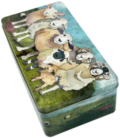 Emma Ball Long Tin - Felted Sheep -langwerpig-