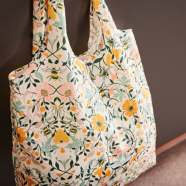 Ulster Weavers Roll-Up Bag - Bee Bloom
