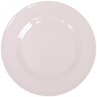 Rice Melamine Round Side Plate in White